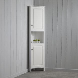 Corner linen deals tower cabinet